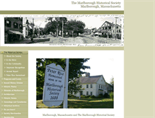 Tablet Screenshot of historicmarlborough.org
